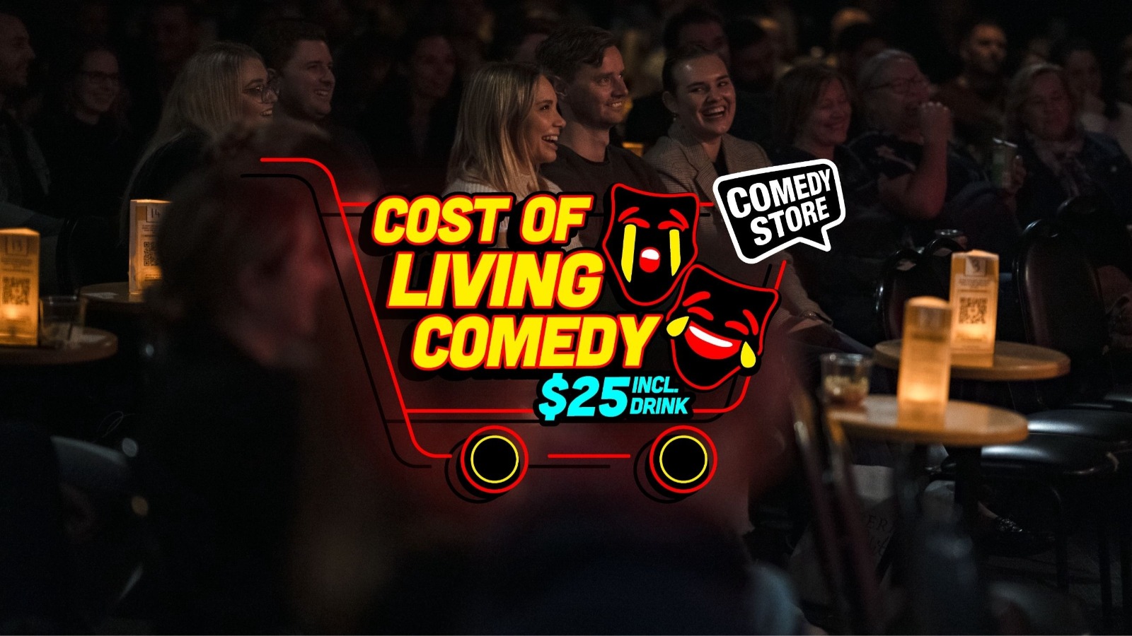 Cost of Living Comedy ($25 incl. drink)