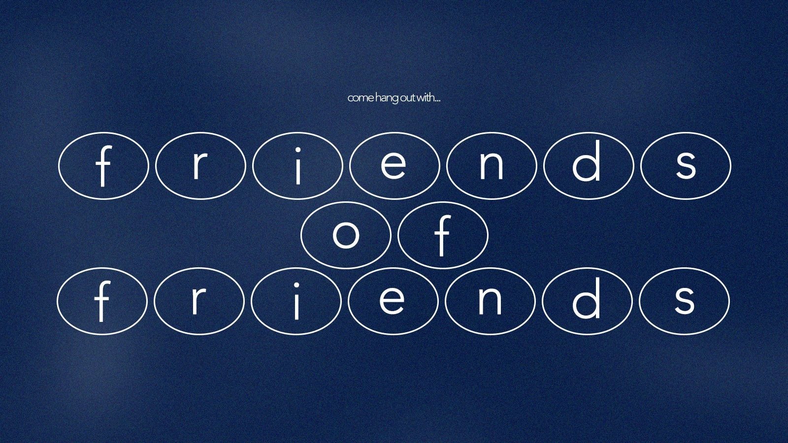 Imagem da fonte — METRO A.i.R X FRIENDS OF FRIENDS: SAN CISCO (DJ) + MORE